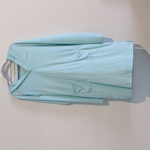 Demozu women's long sleeve hoodie swim dress cover up size XXL